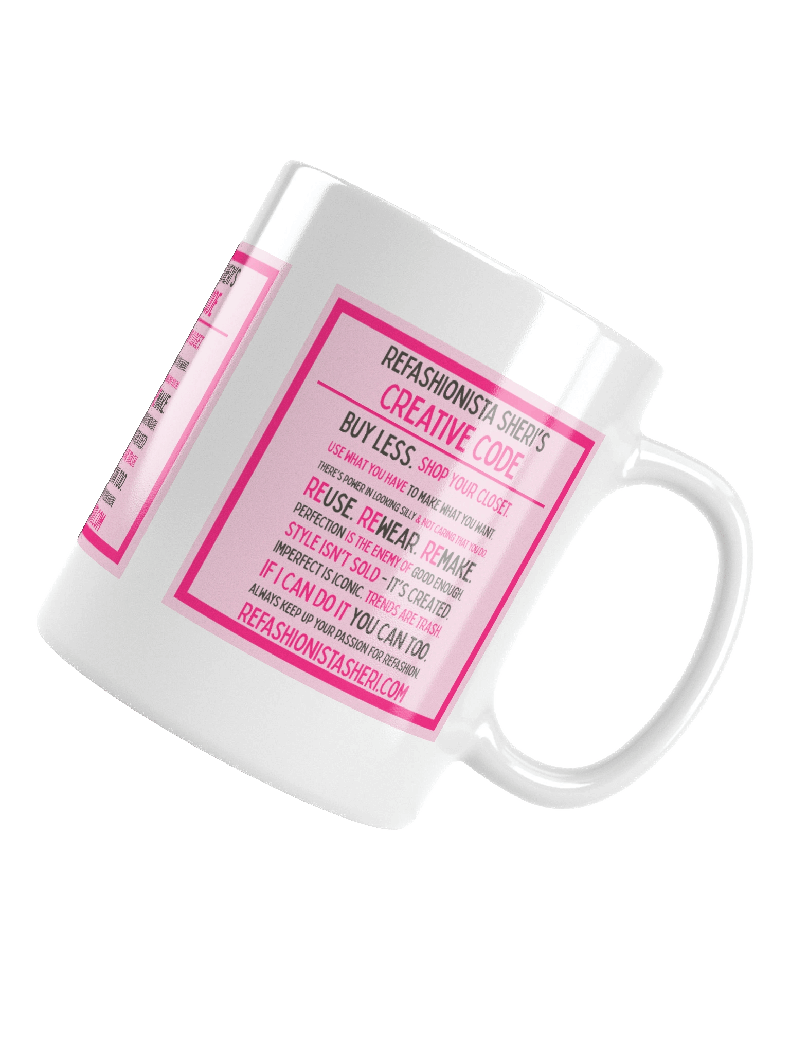 Refashionista Sheri's Creative Code Mug product image (15)