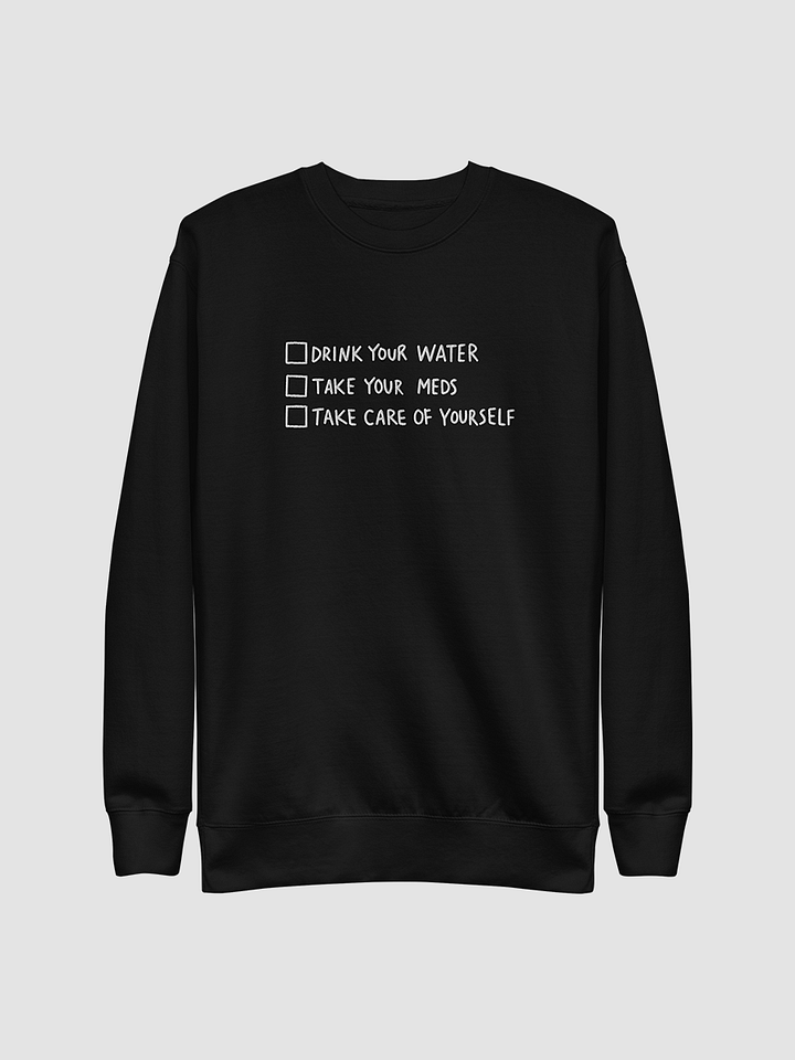 !reminder embroidered crewneck product image (1)