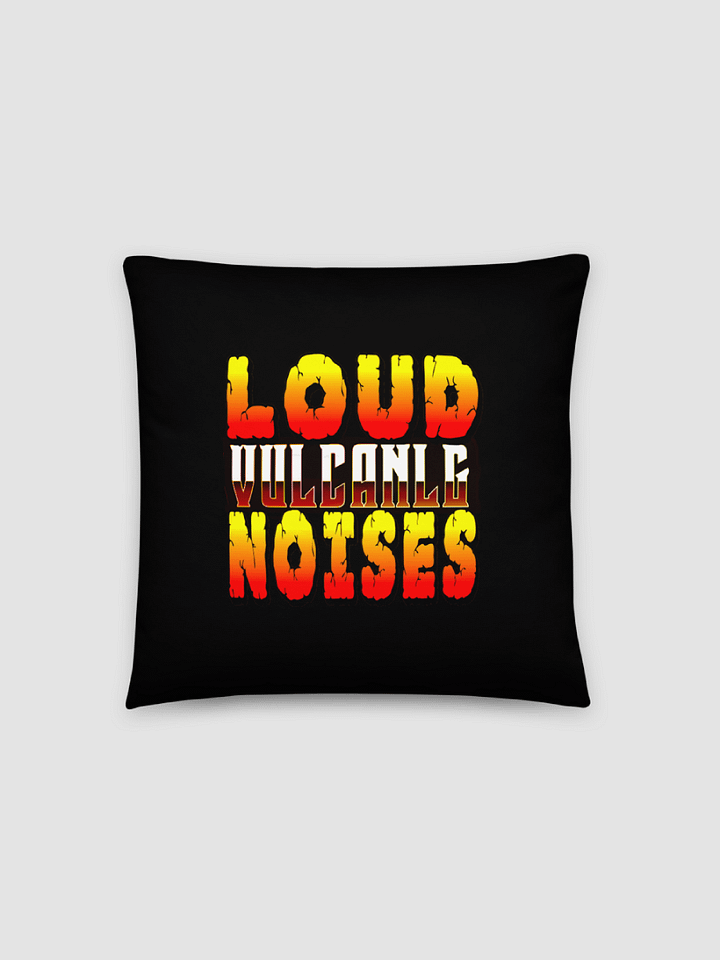 LOUD NOISES Logo Pillow product image (1)