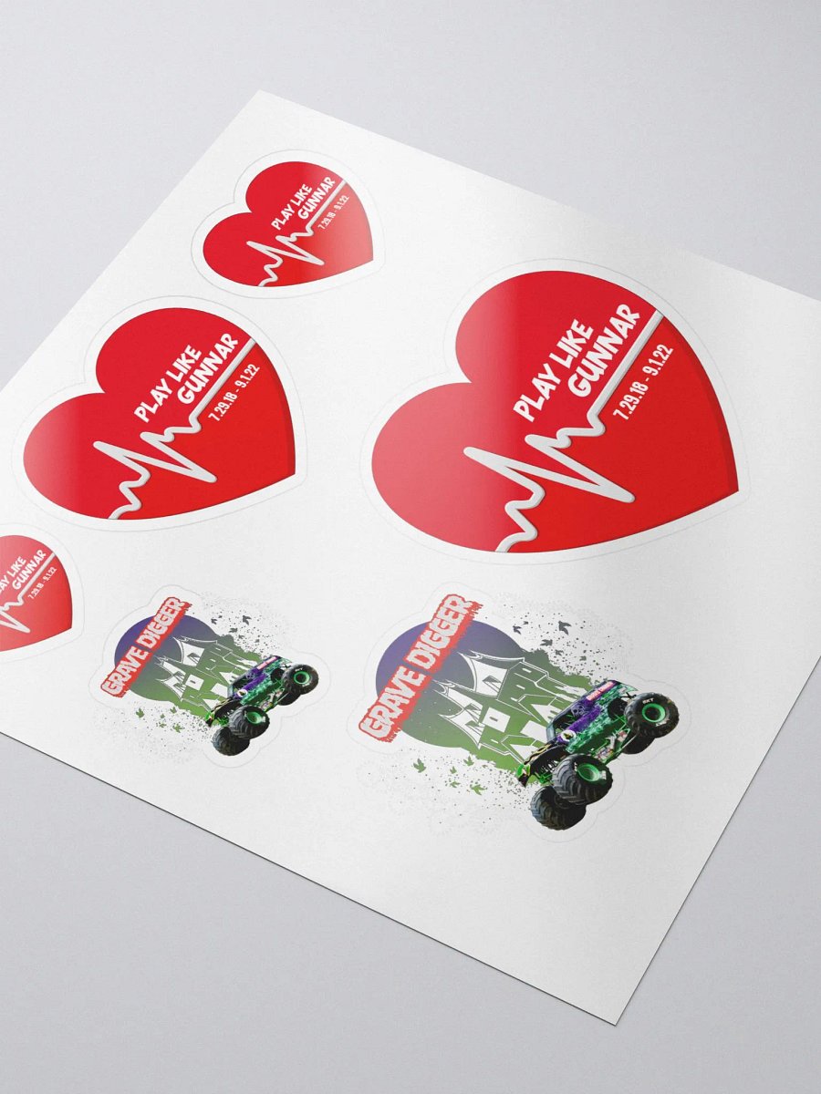 Play Like Gunnar Sticker Collection product image (3)
