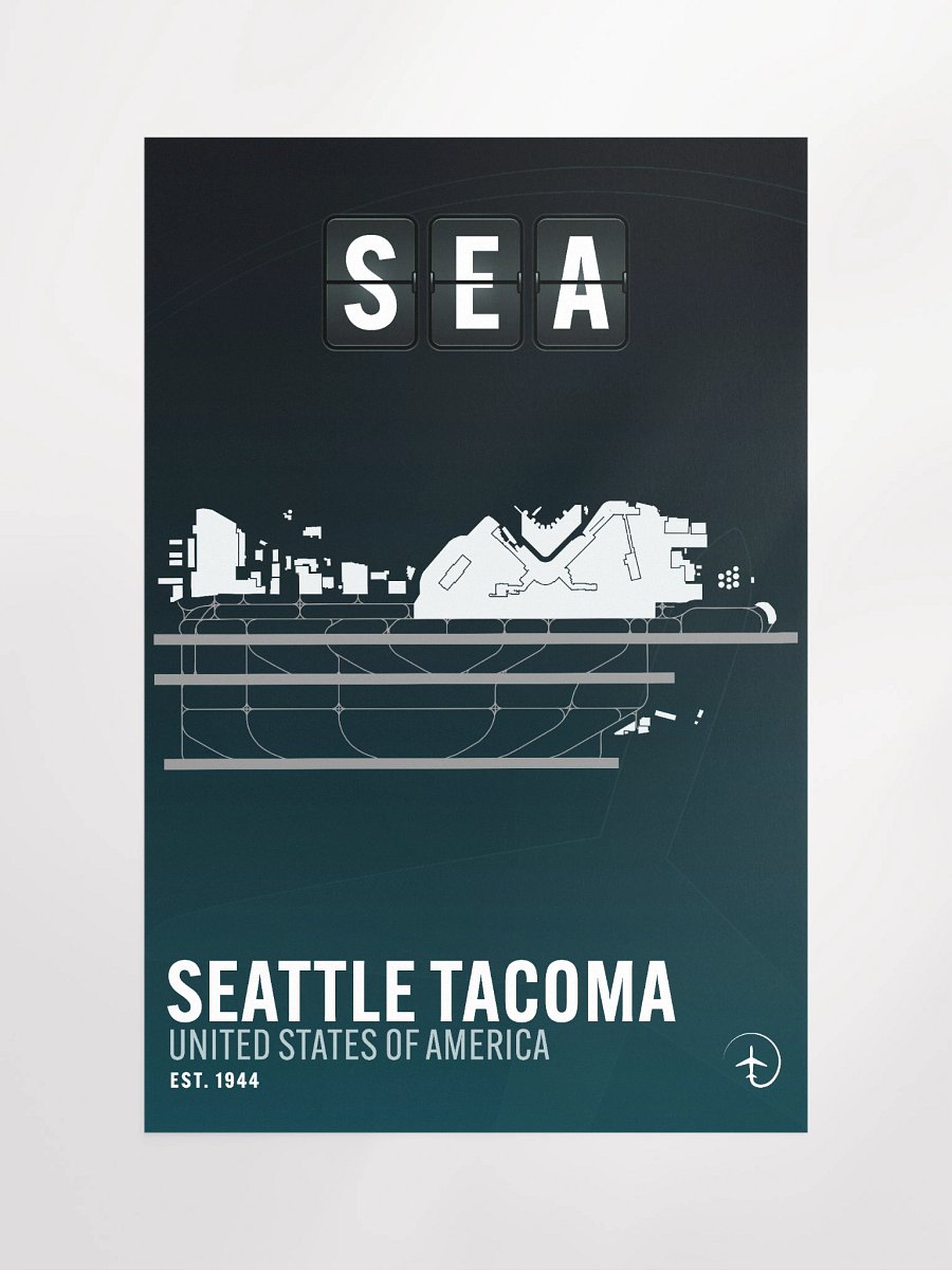 Seattle SEA Poster product image (1)