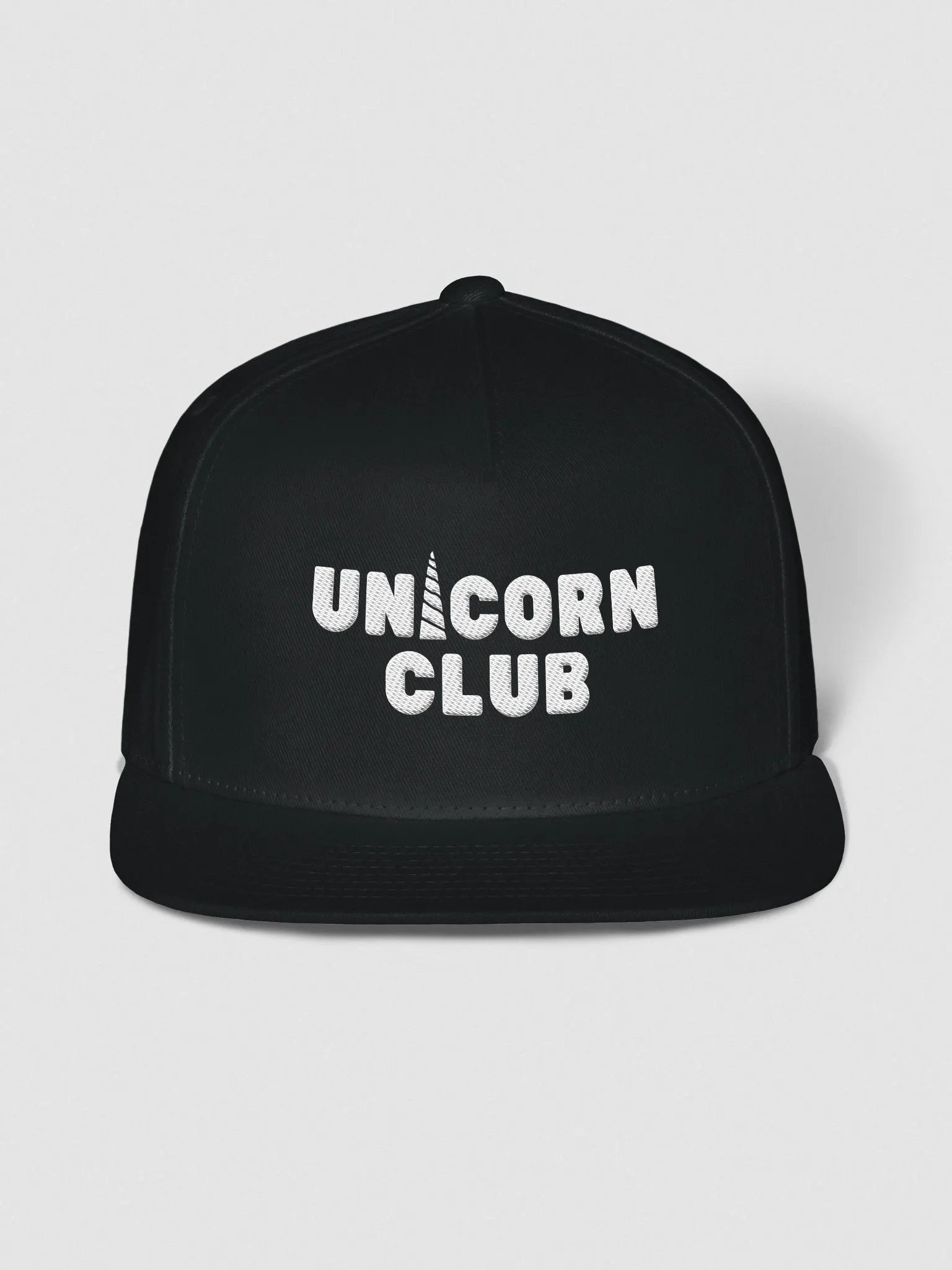 "The Unicorn Club" Snapback - White Horn product image (1)