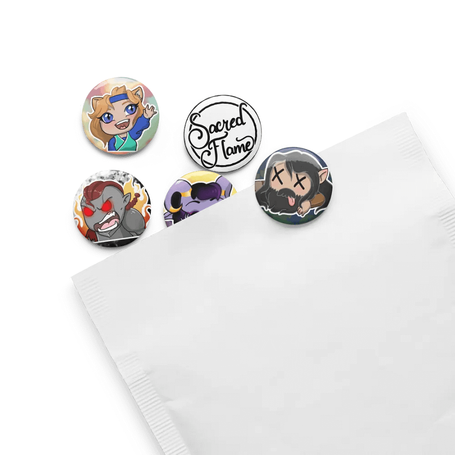 Main cast Emote Pins product image (13)