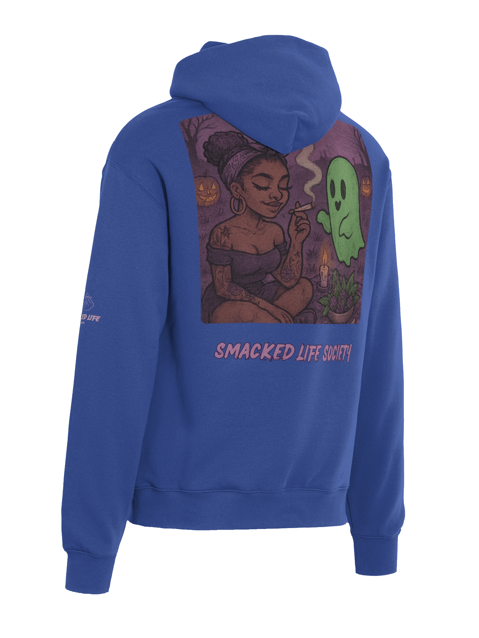 Smacked in Love – Oversized Unisex Hoodie (Black) product image (18)