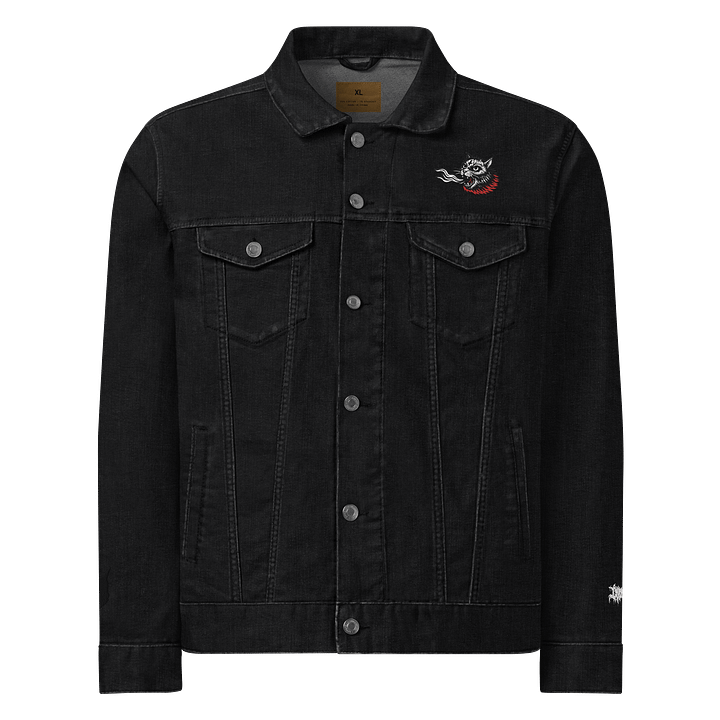 Cats and Metal Logo Denim product image (1)