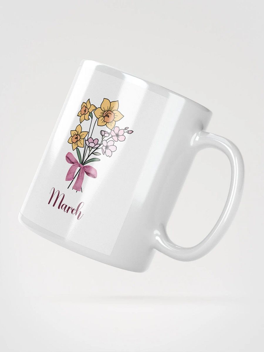 March, Birthday Flower mug product image (4)