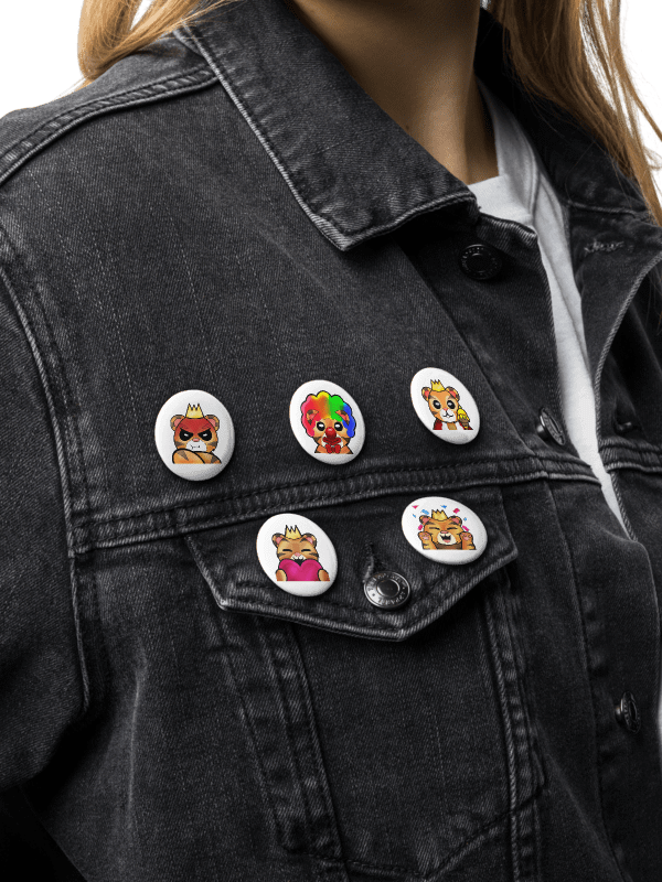 TheMafiaQueen Royal Pin Button Set product image (15)