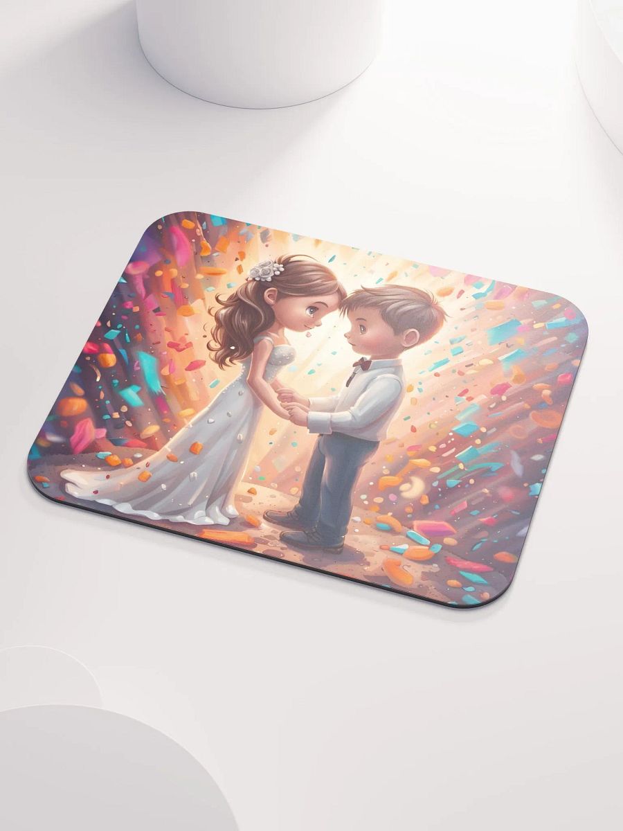 Cute Couple Mouse Pad product image (3)