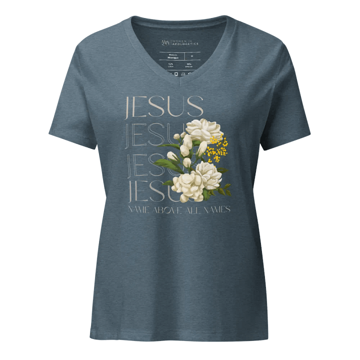 Jesus, Name Above All Names V-Neck T-Shirt product image (1)