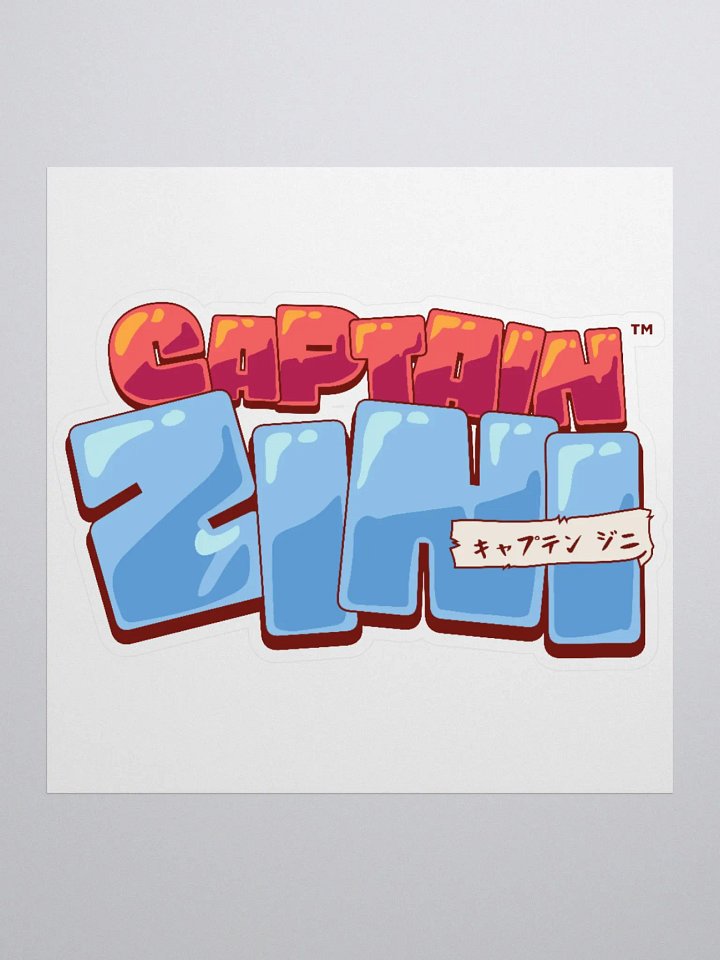 Captain Zini Sticker product image (2)
