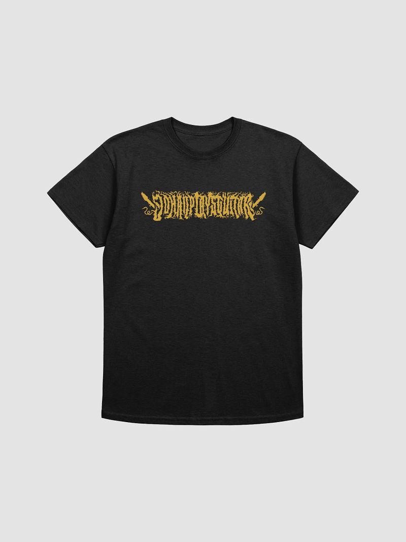 Death Metal Logo t-shirt (Yellow)
