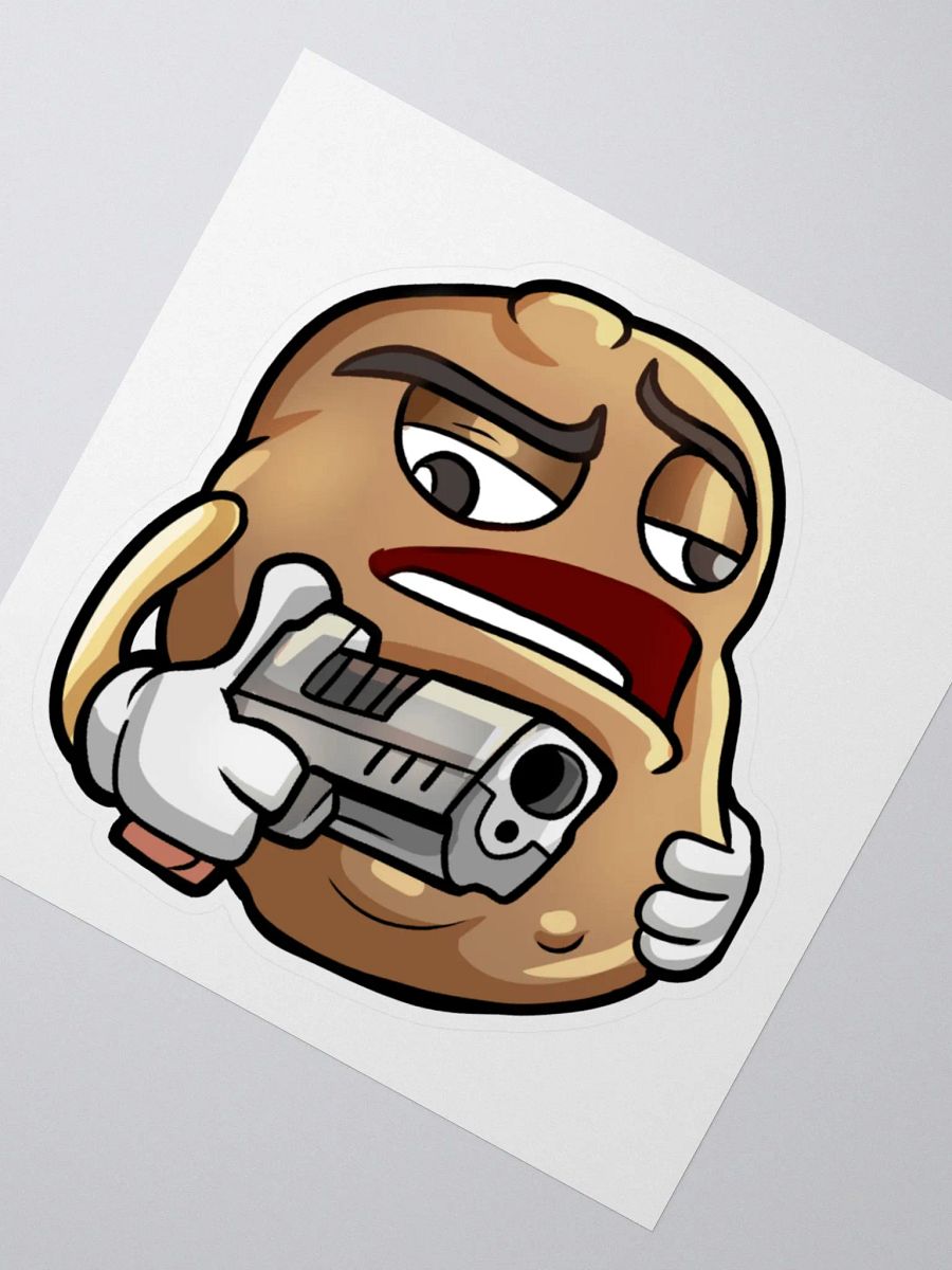 Potato Aim Kiss Cut Sticker product image (2)