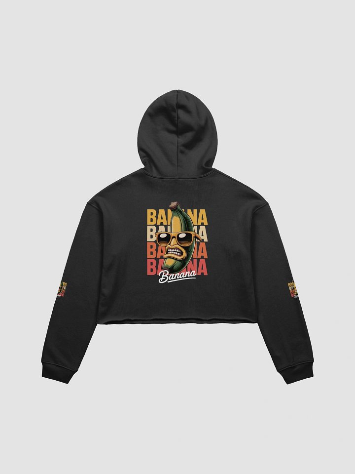 Cool Banana Vibes Crop Hoodie product image (8)
