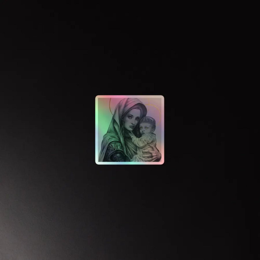 The New Divine Holographic Sticker product image (4)