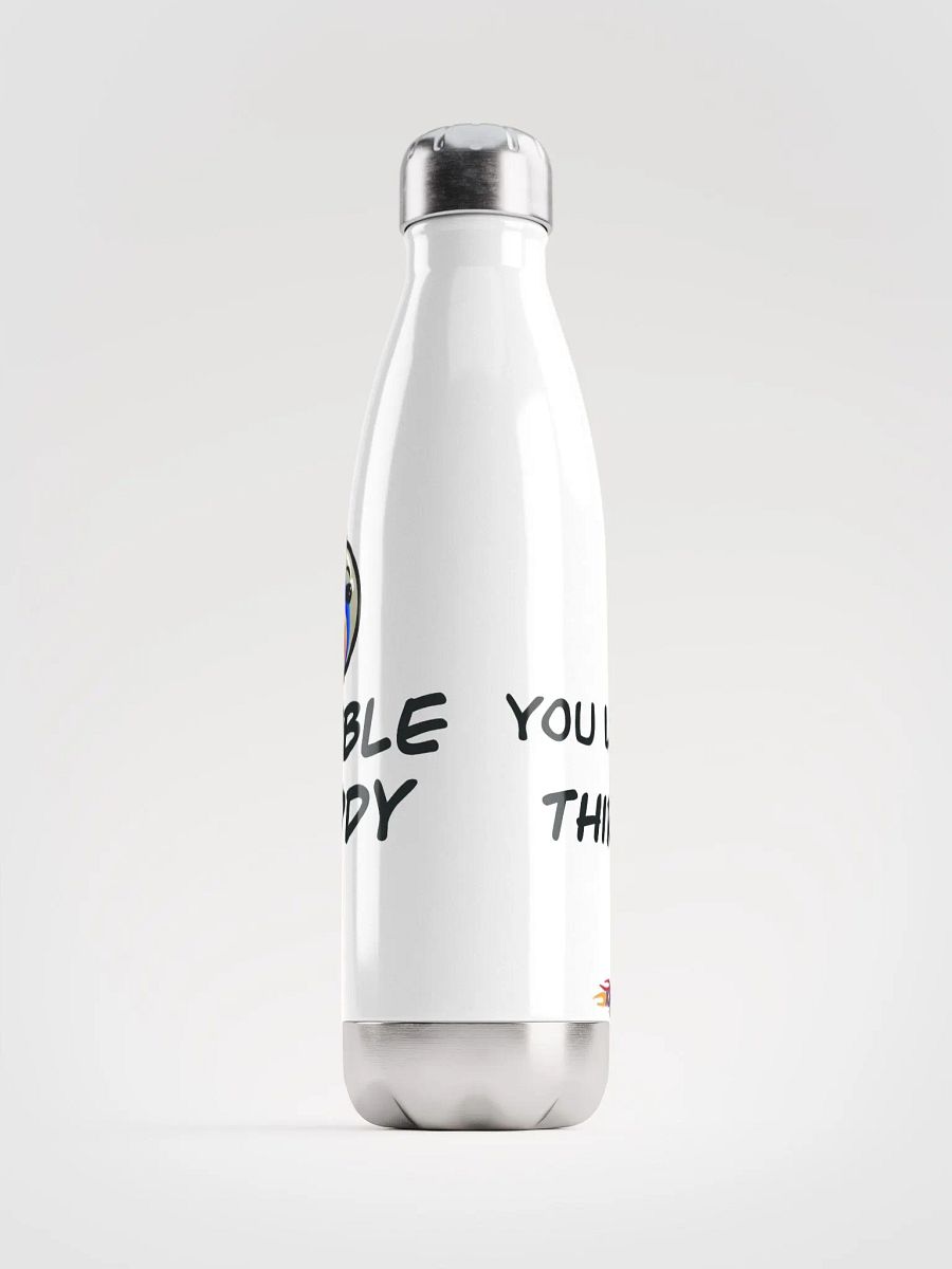 Marble Daddy Water Bottle (White) product image (2)