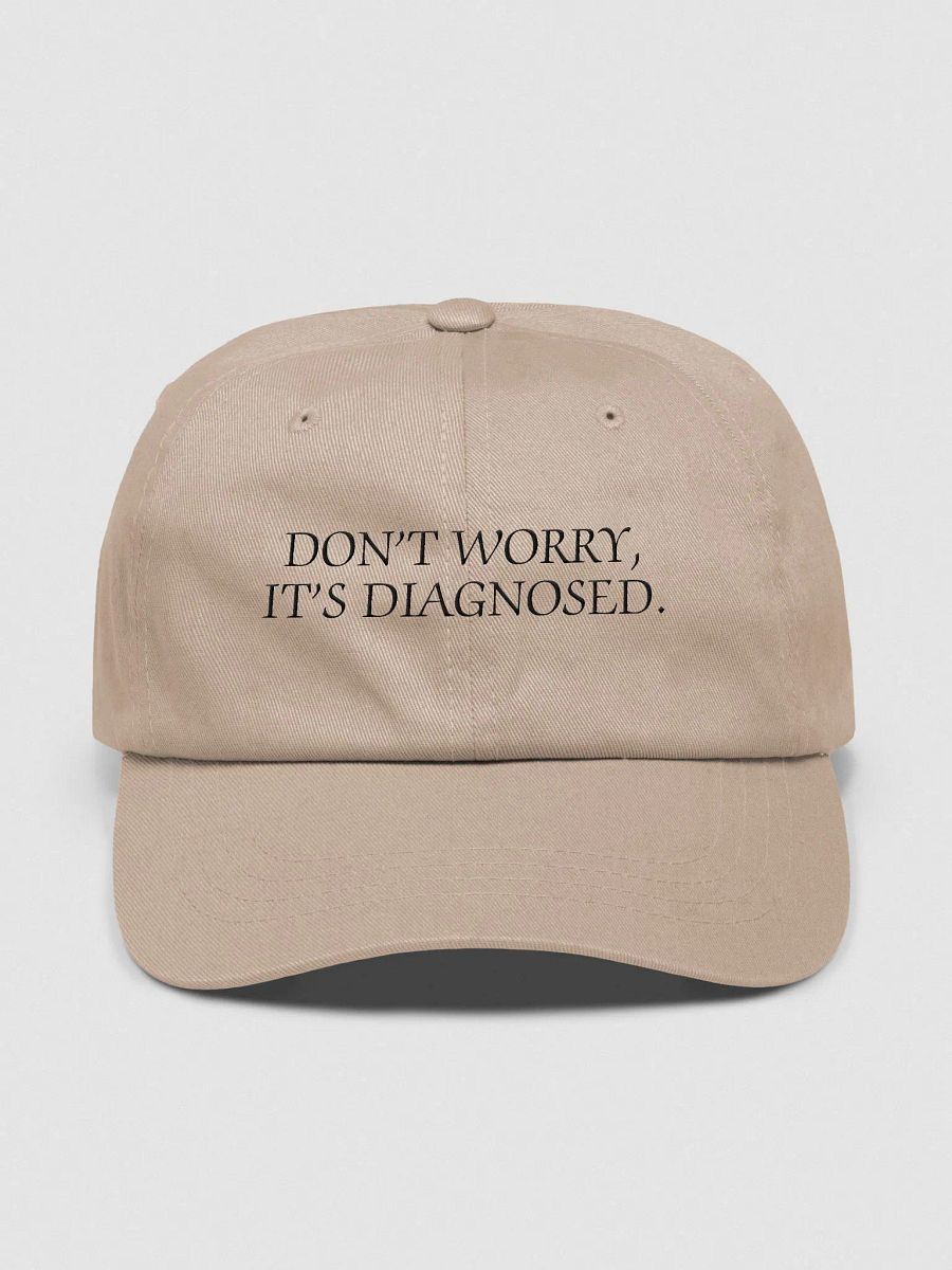 DW, IT'S DIAGNOSED. (black thread) classic dad hat product image (49)