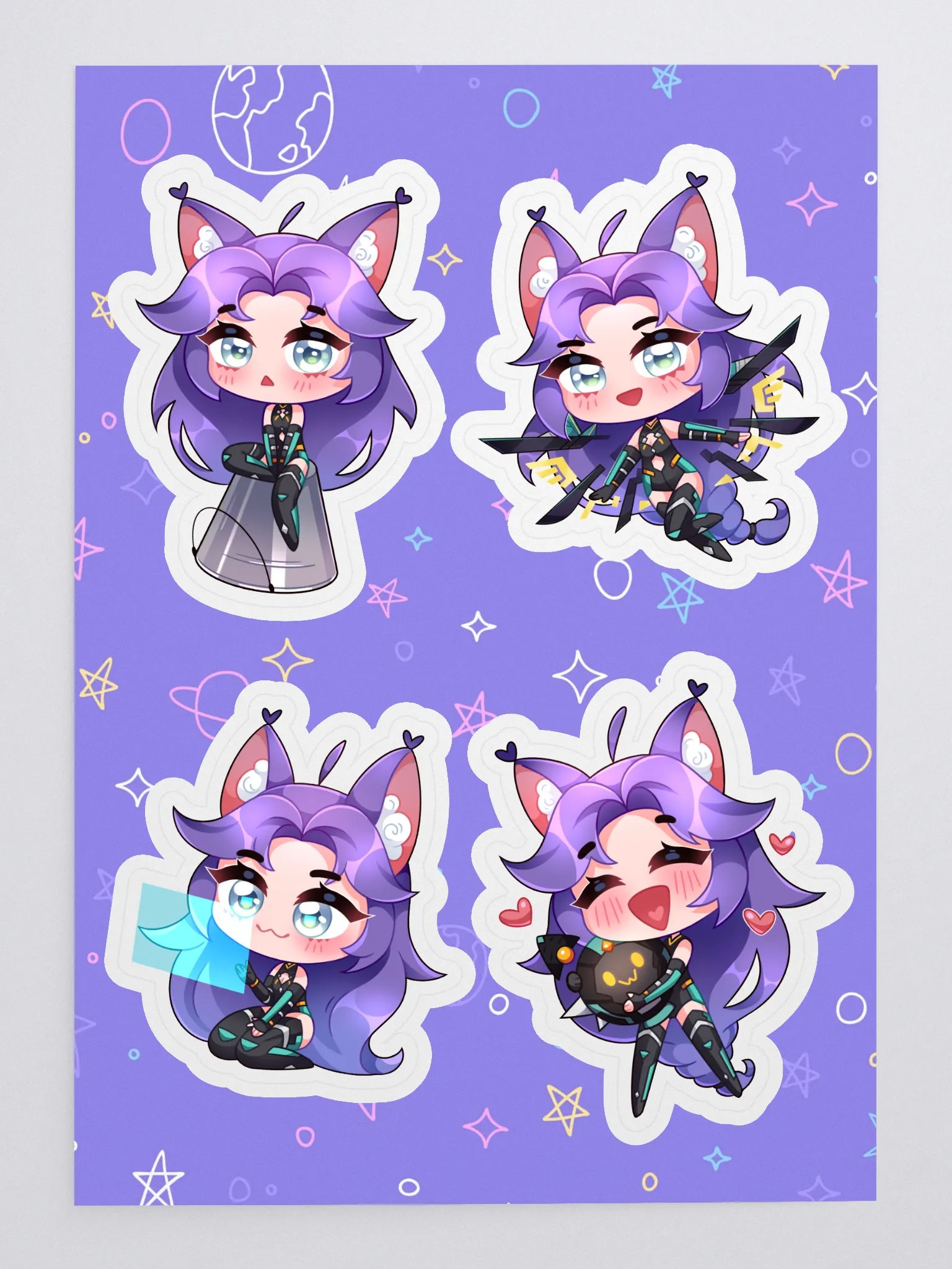 Purrodie Sticker Sheet product image (3)