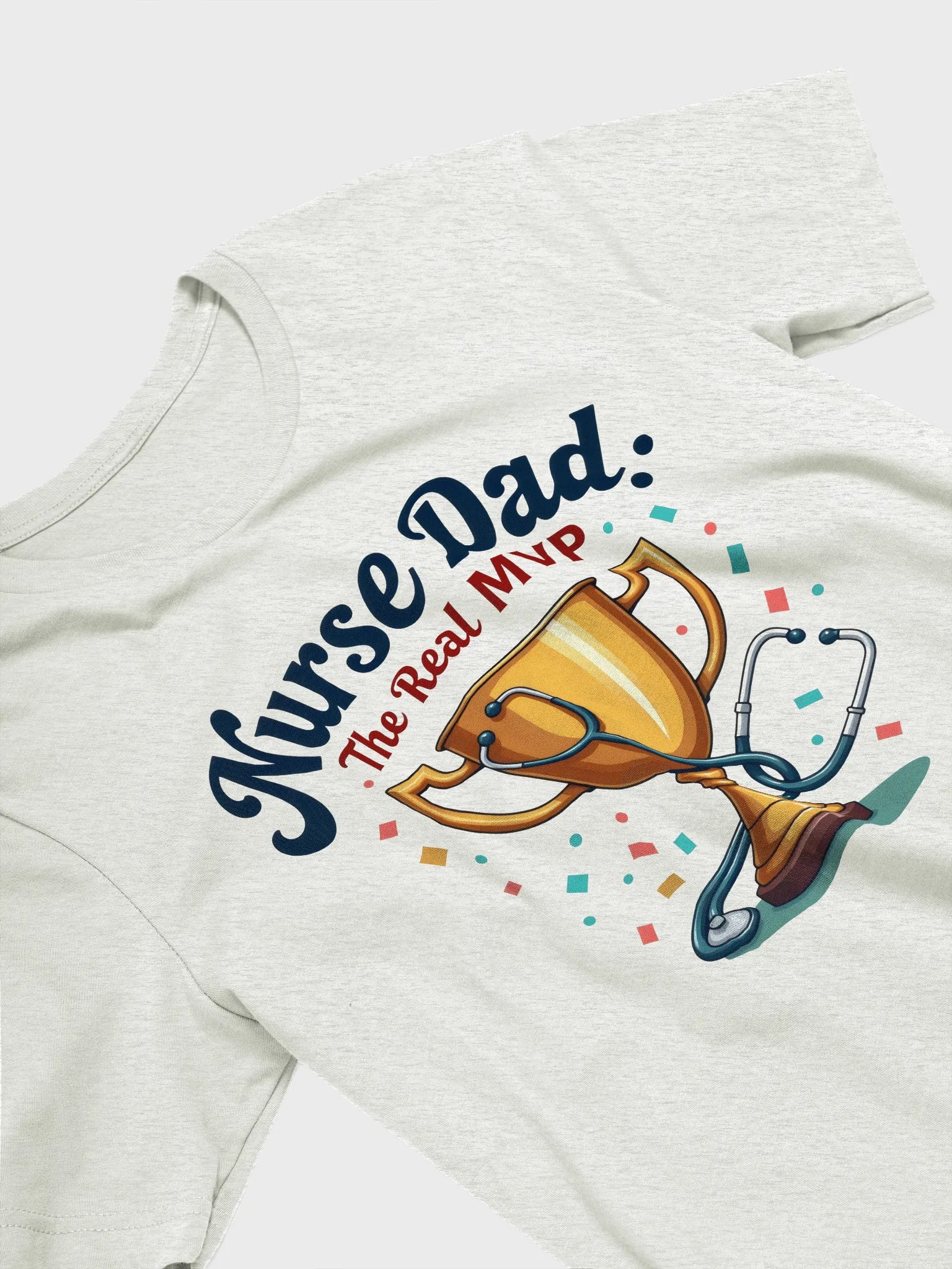 Nurse Dad MVP Trophy T-Shirt product image (28)