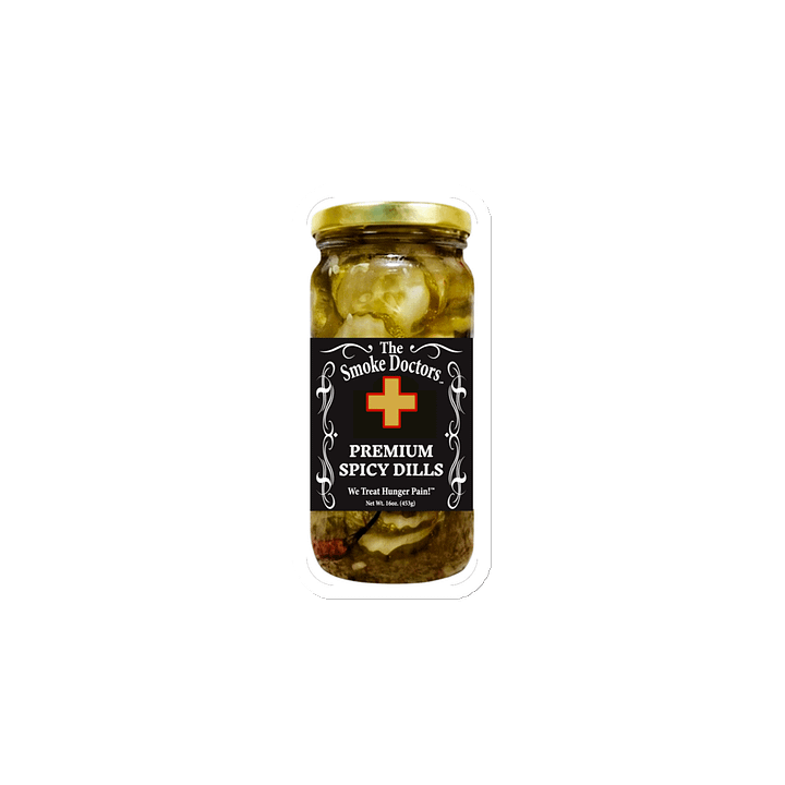 The Smoke Doctors Premium Spicy Dills Die-Cut Magnet product image (1)