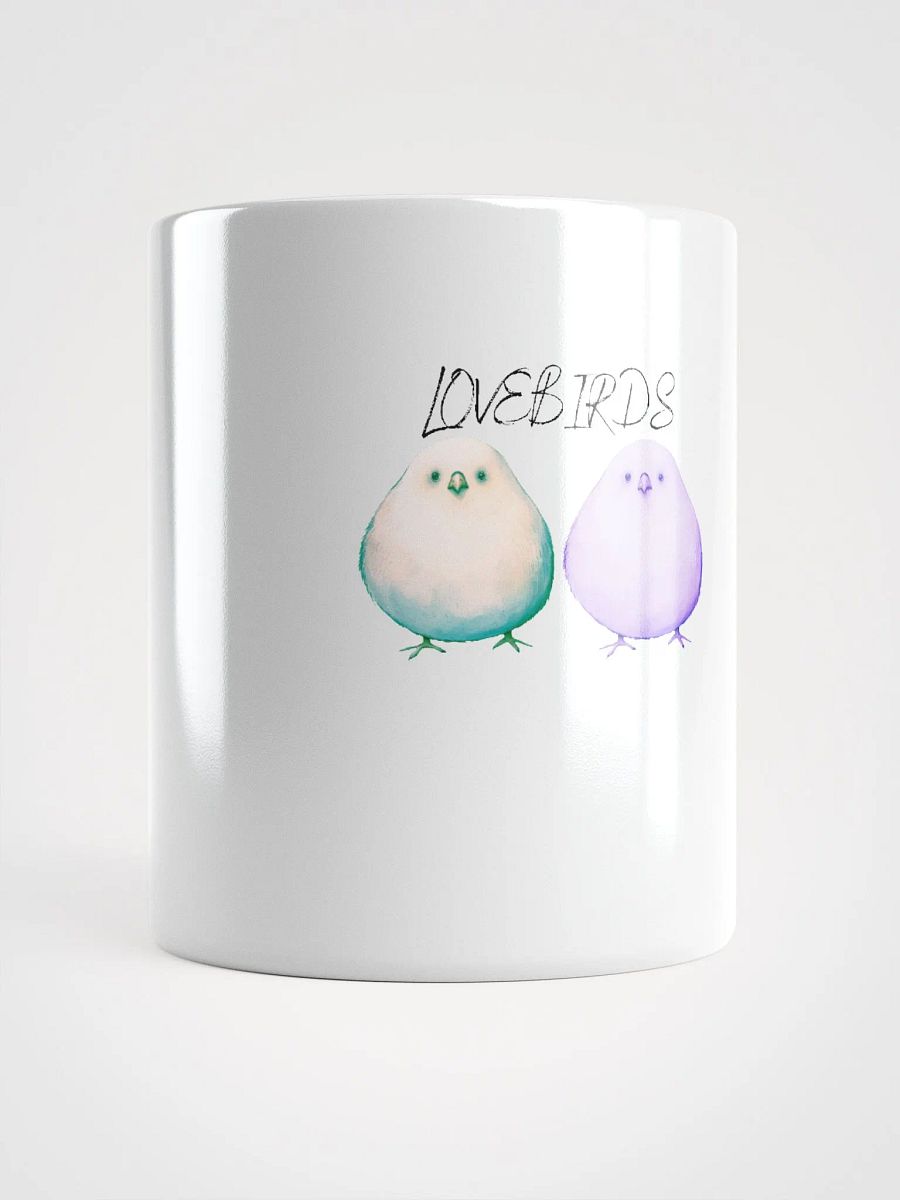 lovebirds mug, gift for Valentines Day product image (1)