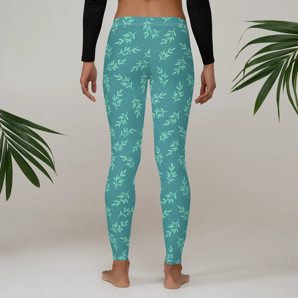 Turq All-Over Print Leggings product image (5)