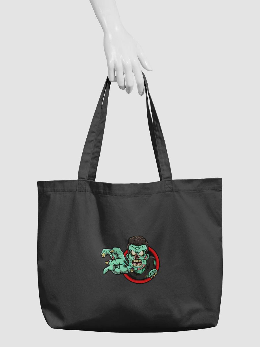 Glowing Zombie Organic Tote Bag product image (6)