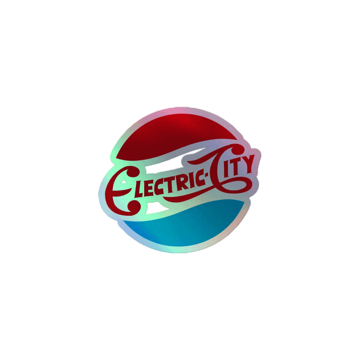 Retro Pepsi Sticker (Holographic) product image (1)