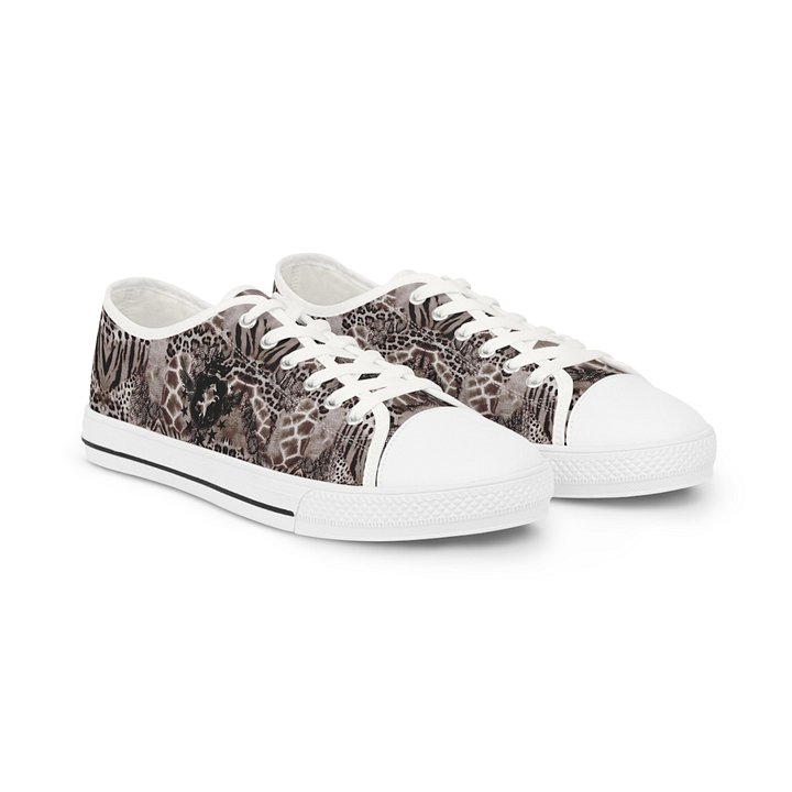 MW ANIMAL PRINT LOW TOP SNEAKERS product image (1)