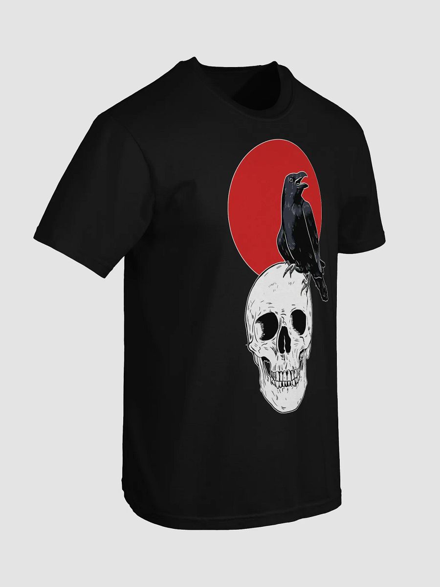 Raven on Skull with Blood Moon product image (7)
