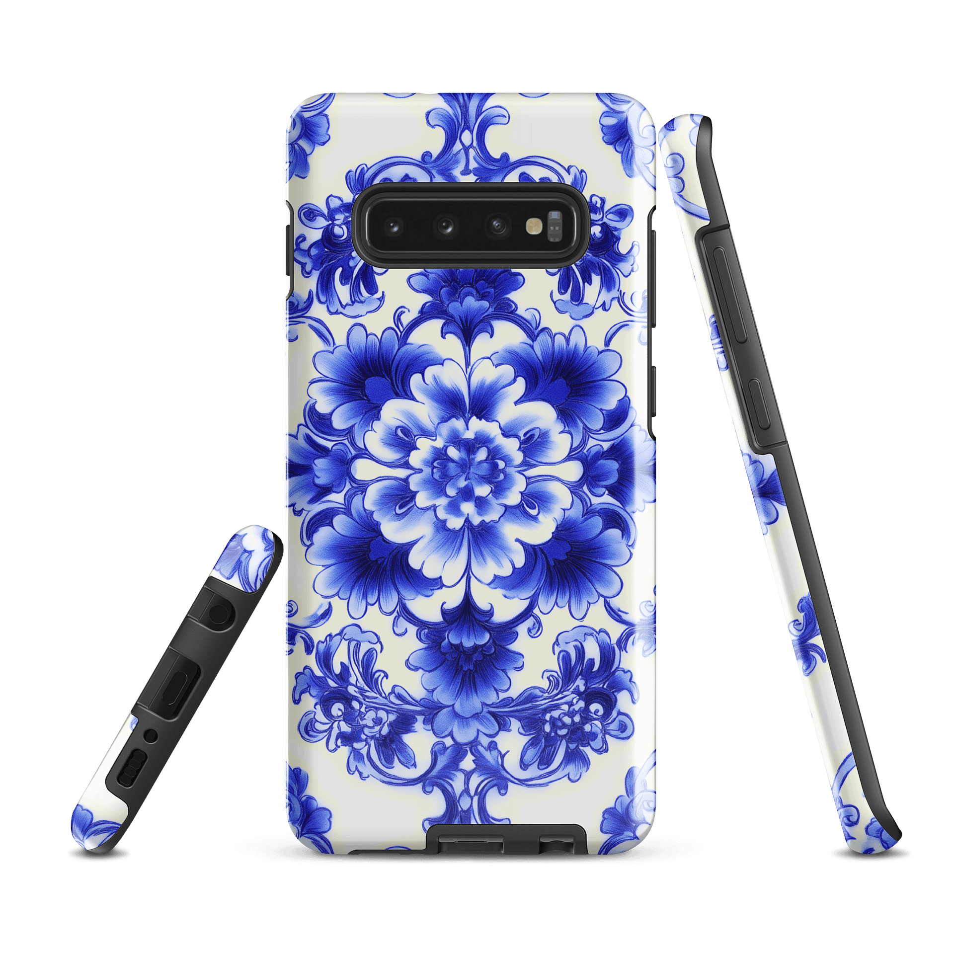 Blue and White Chinese Porcelain Pattern Samsung® Tough Case product image (1)