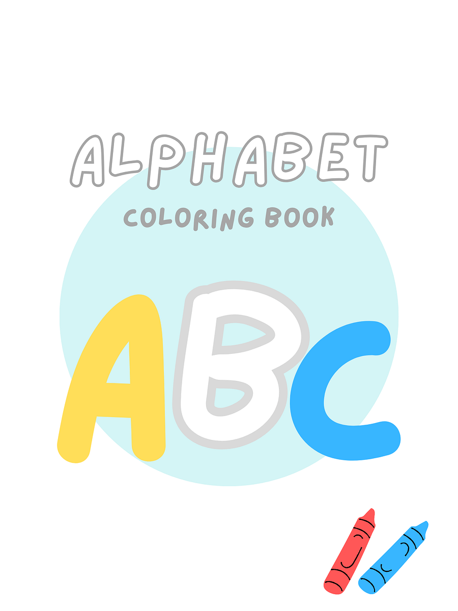 Alphabet Coloring Worksheet product image (1)
