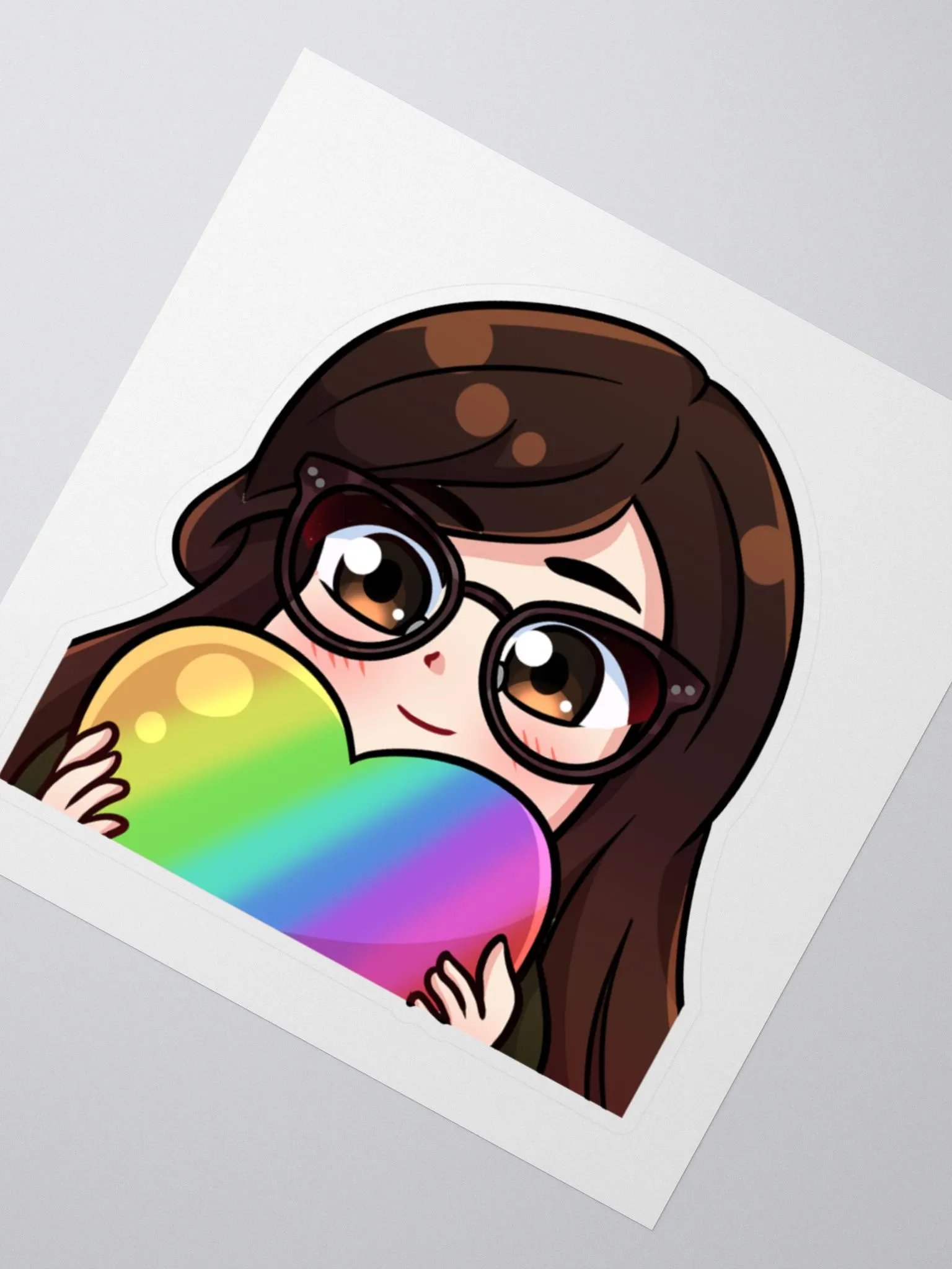 Pride Luv Kiss-cut Sticker product image (2)