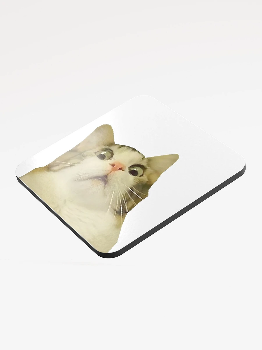 Glossed Cork Coaster: Meme Cats product image (3)