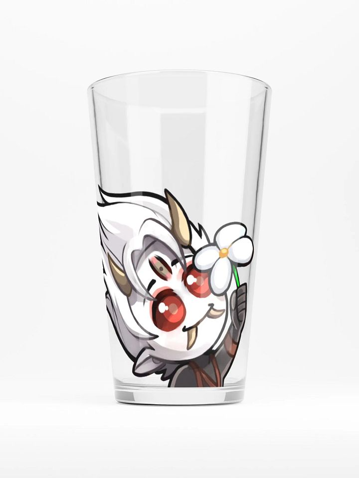 Shaker Pint Glass Flower product image (1)