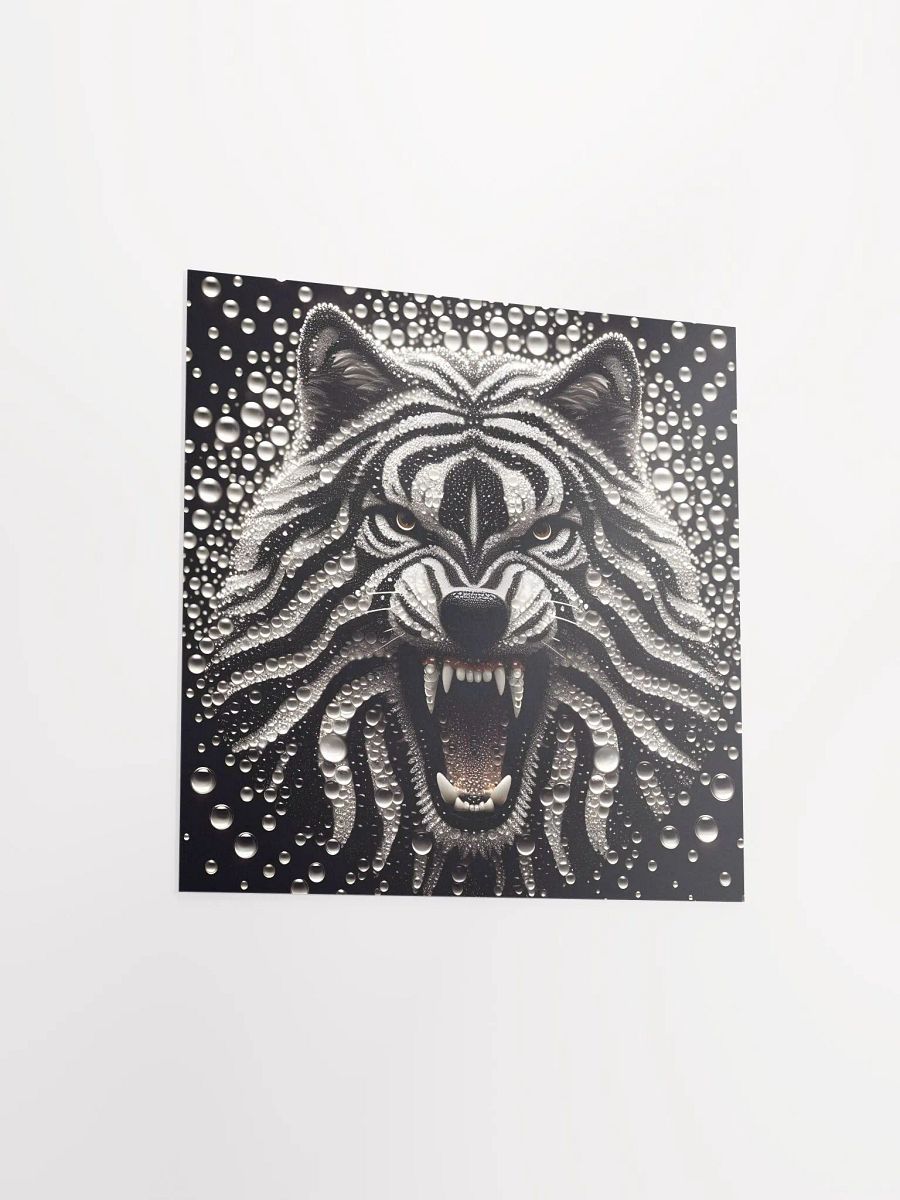 Intense Tiger Vision Poster product image (8)