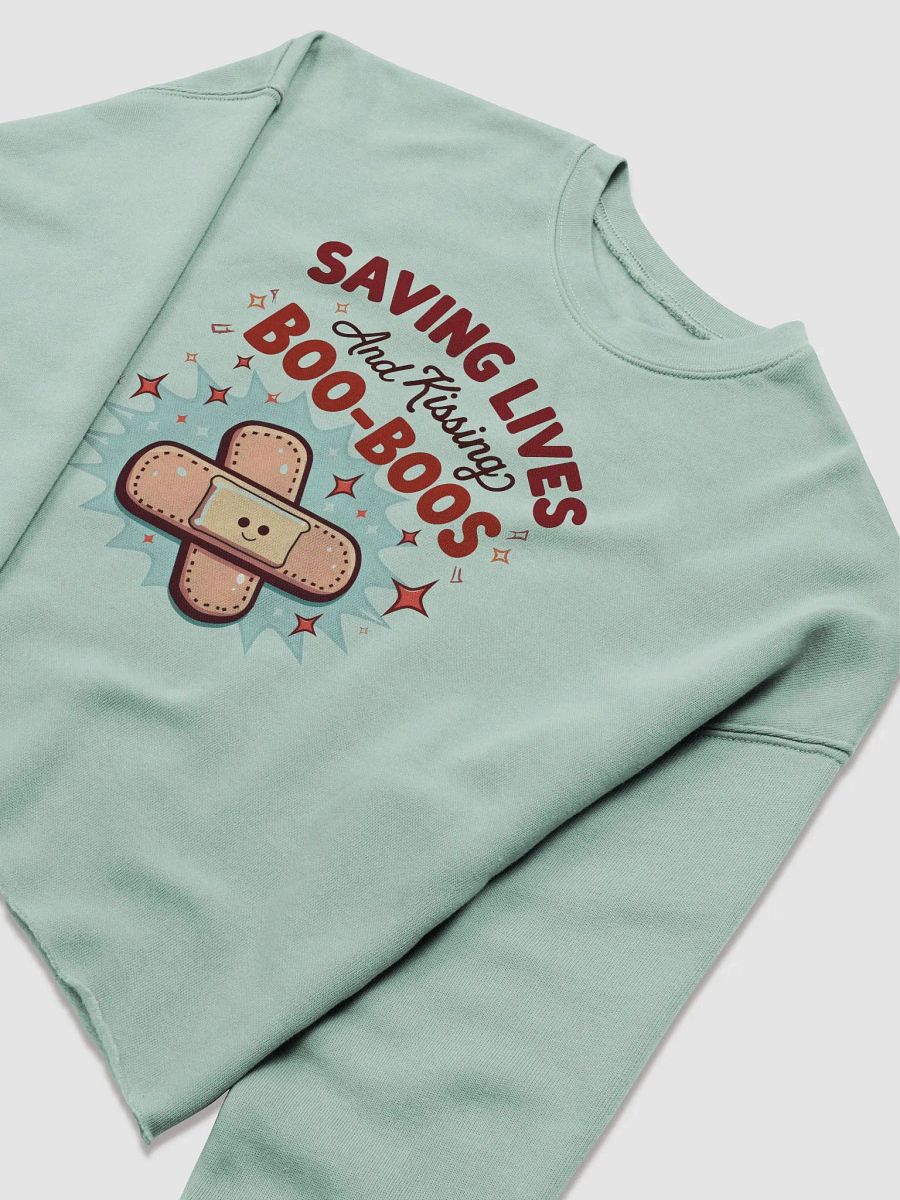 Boo-Boo Savior Crop Sweatshirt product image (9)