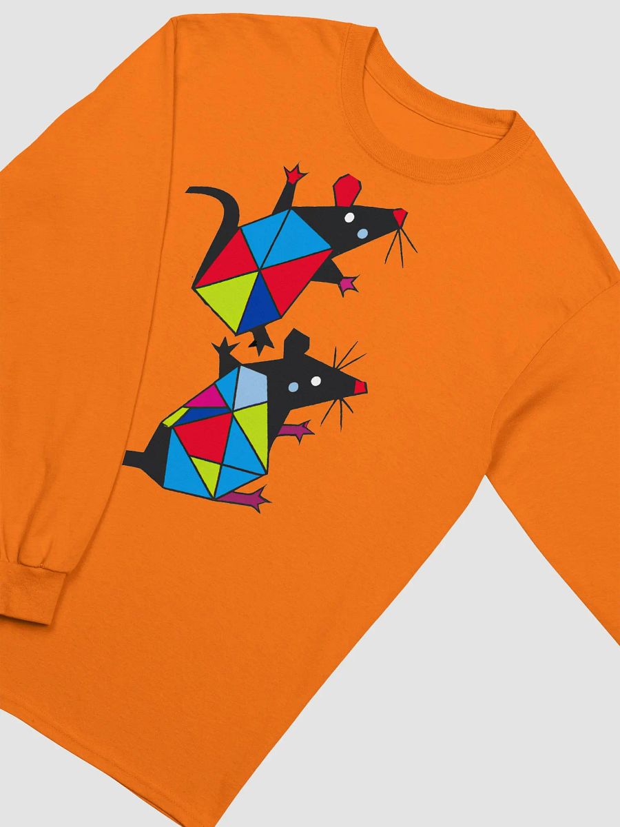 Cubist rats long sleeved t shirt product image (3)