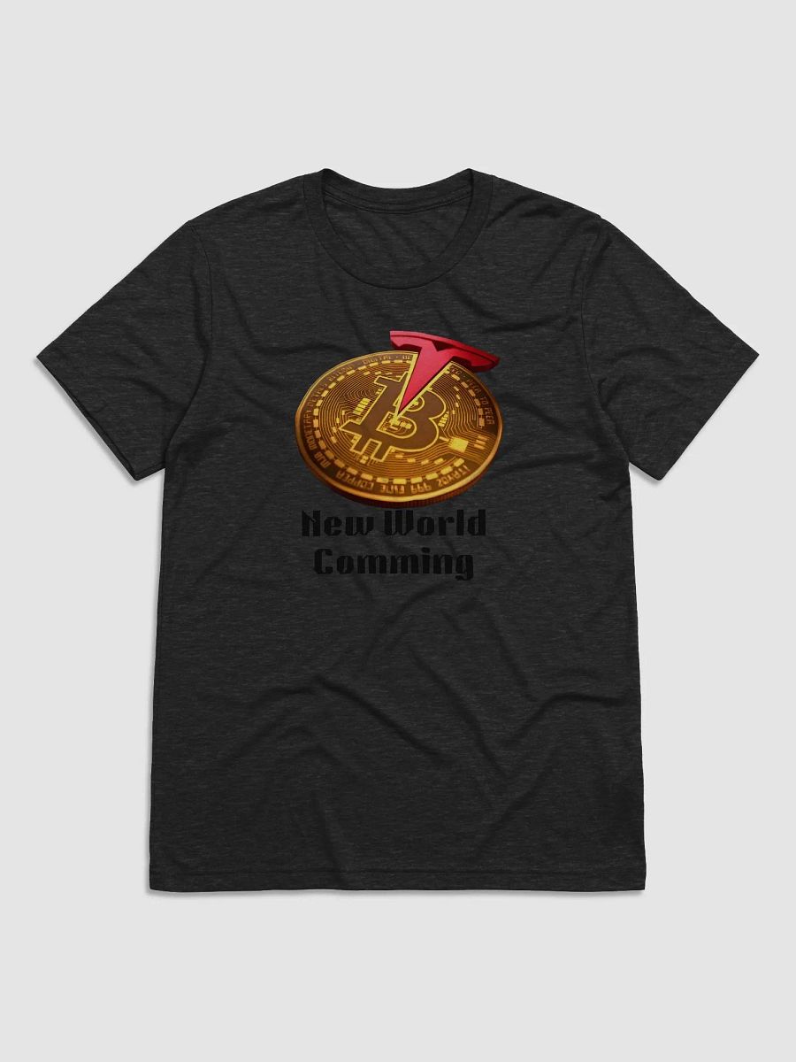 Man T-Shirt Bitcoin Triblend Short Sleeve T-Shirt product image (1)