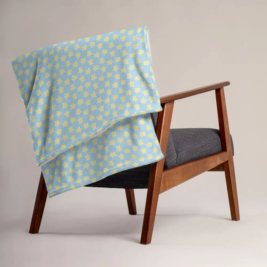 Twinkle Star Blue Blanket product image (11)
