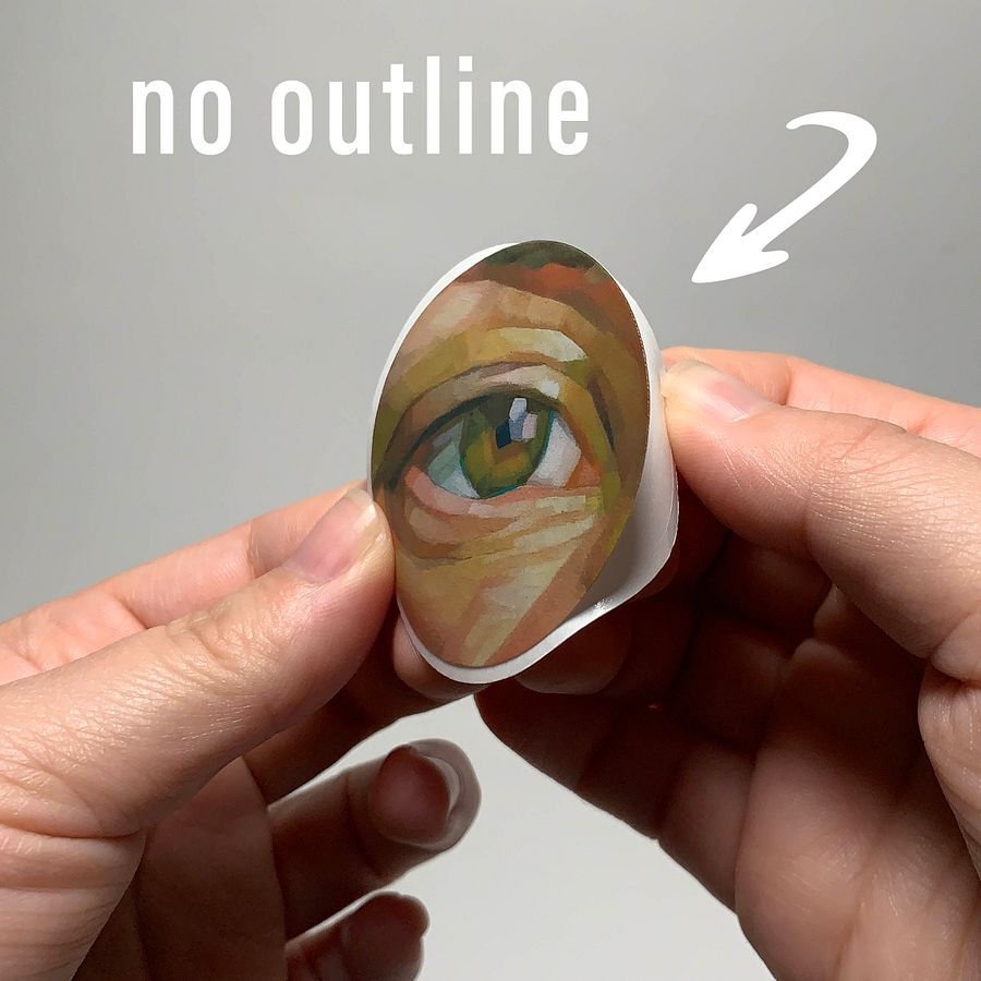 Eye Logo Sticker product image (4)