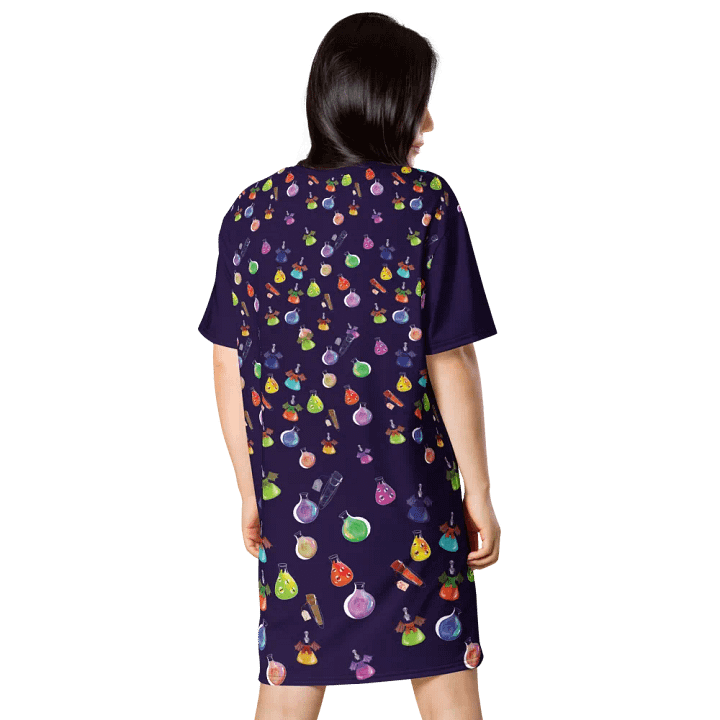 Potions Print T-Shirt Dress product image (2)