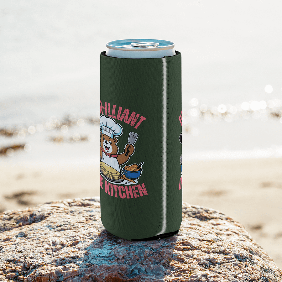 bear-illiant in the kitchen coozie can cooler product image (8)