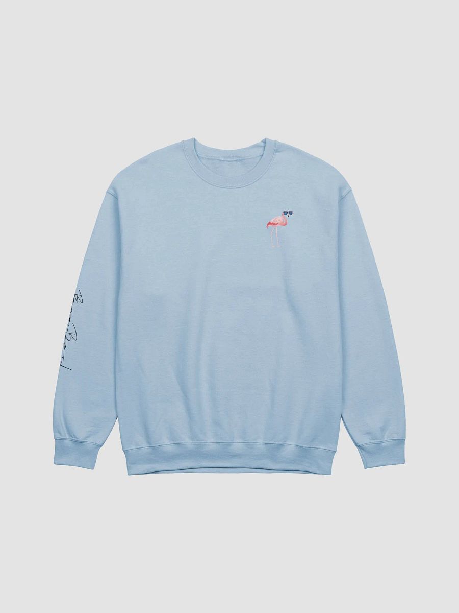 Flamingo Sweatshirt (Black Signature) product image (1)