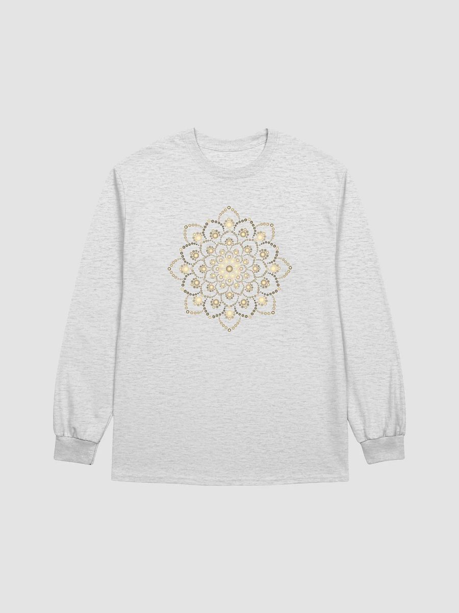 Golden-Brown Mandala Long Sleeve T-Shirt product image (2)
