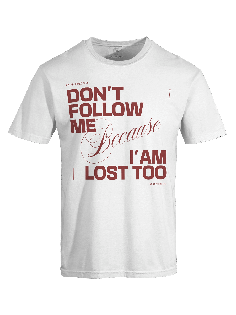 Don´t follow me | Comfort Colors Unisex T-Shirt product image (8)