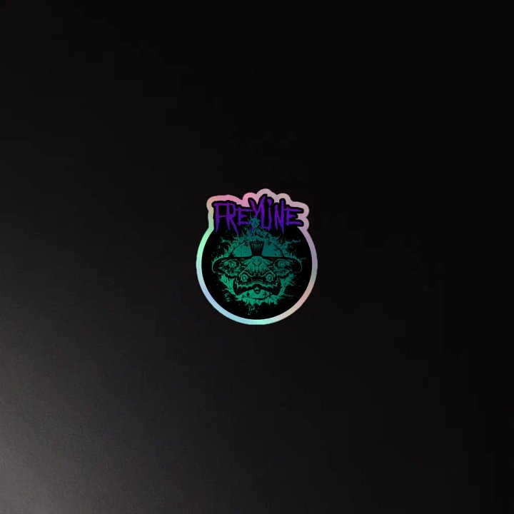 Metal Queen Moth Holo Sticker product image (2)