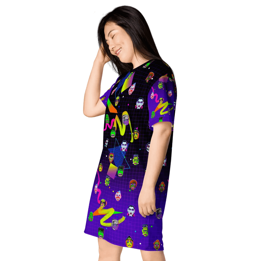 Horror Icons T-Shirt Dress product image (6)