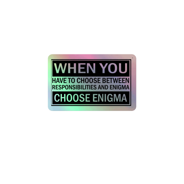 ENIGMA sticker product image (1)