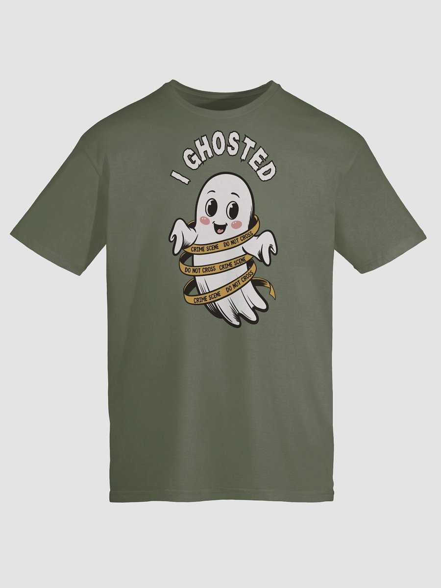 Cute Kawaii Ghost Halloween T-Shirt for True Crime Lovers product image (10)