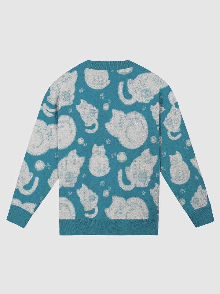 KITTY goes HERE! • knitted crewneck sweater, relaxed fit by Knitwise product image (9)
